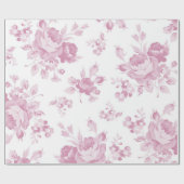 Blumenmuster Geschenkpapier (Flach)