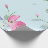 Blumenmuster Geschenkpapier (Ecke)