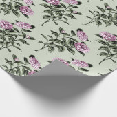 Blumenmuster Geschenkpapier (Ecke)