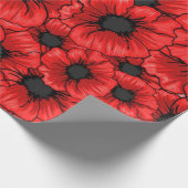 Blumenmuster Geschenkpapier (Ecke)