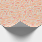 Blumenmuster Geschenkpapier (Ecke)