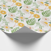 Blumenmuster Geschenkpapier (Ecke)