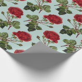 Blumenmuster Geschenkpapier (Ecke)