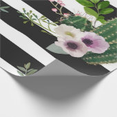 Blumenmuster Geschenkpapier (Ecke)