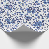 Blumenmuster Geschenkpapier (Ecke)