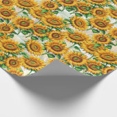 Blumenmuster Geschenkpapier (Ecke)
