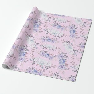 Blumenmuster Geschenkpapier