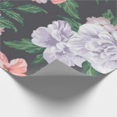 Blumenmuster Geschenkpapier (Ecke)