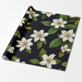 Blumenmuster Geschenkpapier