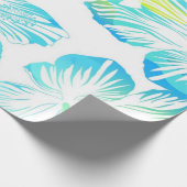 Blumenmuster Geschenkpapier (Ecke)