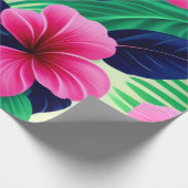 Blumenmuster Geschenkpapier (Ecke)