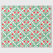 Blumenmuster Geschenkpapier (Flach)