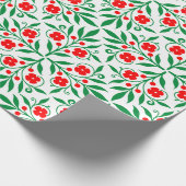 Blumenmuster Geschenkpapier (Ecke)