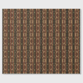 Blumenmuster Geschenkpapier (Flach)