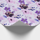 Blumenmuster Geschenkpapier (Ecke)