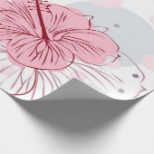 Blumenmuster Geschenkpapier (Ecke)