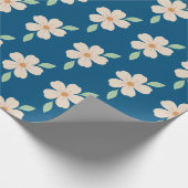 Blumenmuster geschenkpapier (Ecke)
