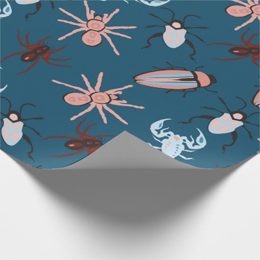 Blumenmuster Geschenkpapier (Ecke)