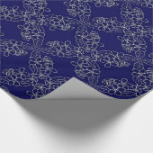 Blumenmuster Geschenkpapier (Ecke)