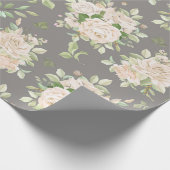 Blumenmuster Geschenkpapier (Ecke)