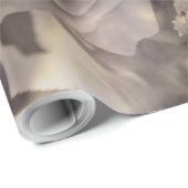 Blumenmuster Geschenkpapier (Rolleneckpunkt)