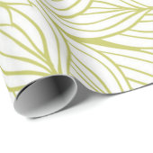 Blumenmuster Geschenkpapier (Rolleneckpunkt)