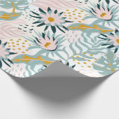 Blumenmuster-Geschenkpapier Geschenkpapier (Ecke)