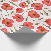 Blumenmuster-Geschenkpapier Geschenkpapier (Ecke)