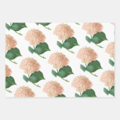 Blumenmuster Geschenkpapier Set (Vorderseite)