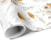 Blumenmuster-Geschenkpapierbögen Geschenkpapier (Rolleneckpunkt)