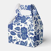 Blumenmuster Geschenkschachtel (Rückseite)