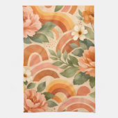 Blumenmuster Geschirrtuch (Vertikal)