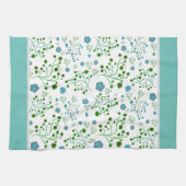 Blumenmuster Geschirrtuch (Horizontal)