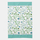 Blumenmuster Geschirrtuch (Vertikal)