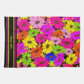 Blumenmuster Geschirrtuch (Horizontal)