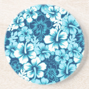 Blumenmuster Getränkeuntersetzer