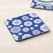 Blumenmuster Getränkeuntersetzer (Linke Seite)