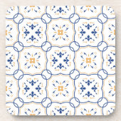 Blumenmuster Getränkeuntersetzer (Vorderseite)