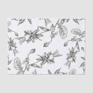 Blumenmuster-Gewebe Seidenpapier