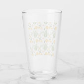 Blumenmuster Glas (Rückseite)