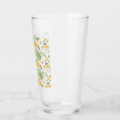Blumenmuster Glas (Links)