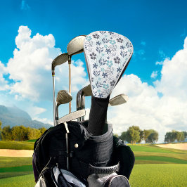 Blumenmuster Golf Headcover