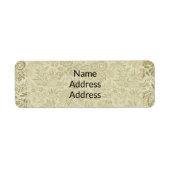 Blumenmuster Green Sage Antike Damaskus (Vorne)