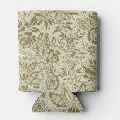 Blumenmuster Green Sage Antike Damaskus Dosenkühler (Rückseite)