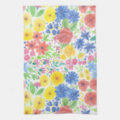 Blumenmuster Handtuch (Vertikal)