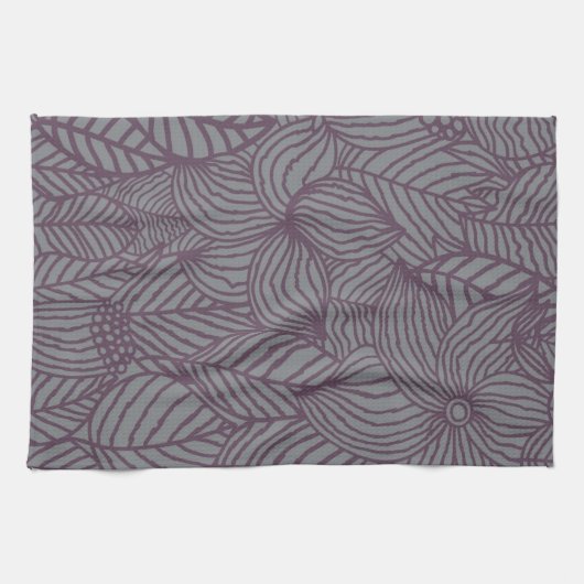 Blumenmuster Handtuch (Horizontal)