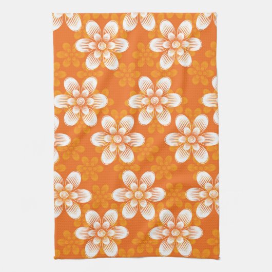 Blumenmuster Handtuch (Vertikal)