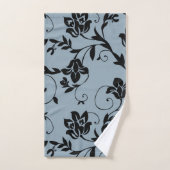 Blumenmuster-Handtuch Badhandtuch Set (Handtuch)