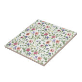 Blumenmuster Heliotrop Blumen Fliese (Seite)