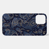 Blumenmuster, Hintergrund Im Jugendstil, v Case-Mate iPhone Hülle (Rückseite (Horizontal))